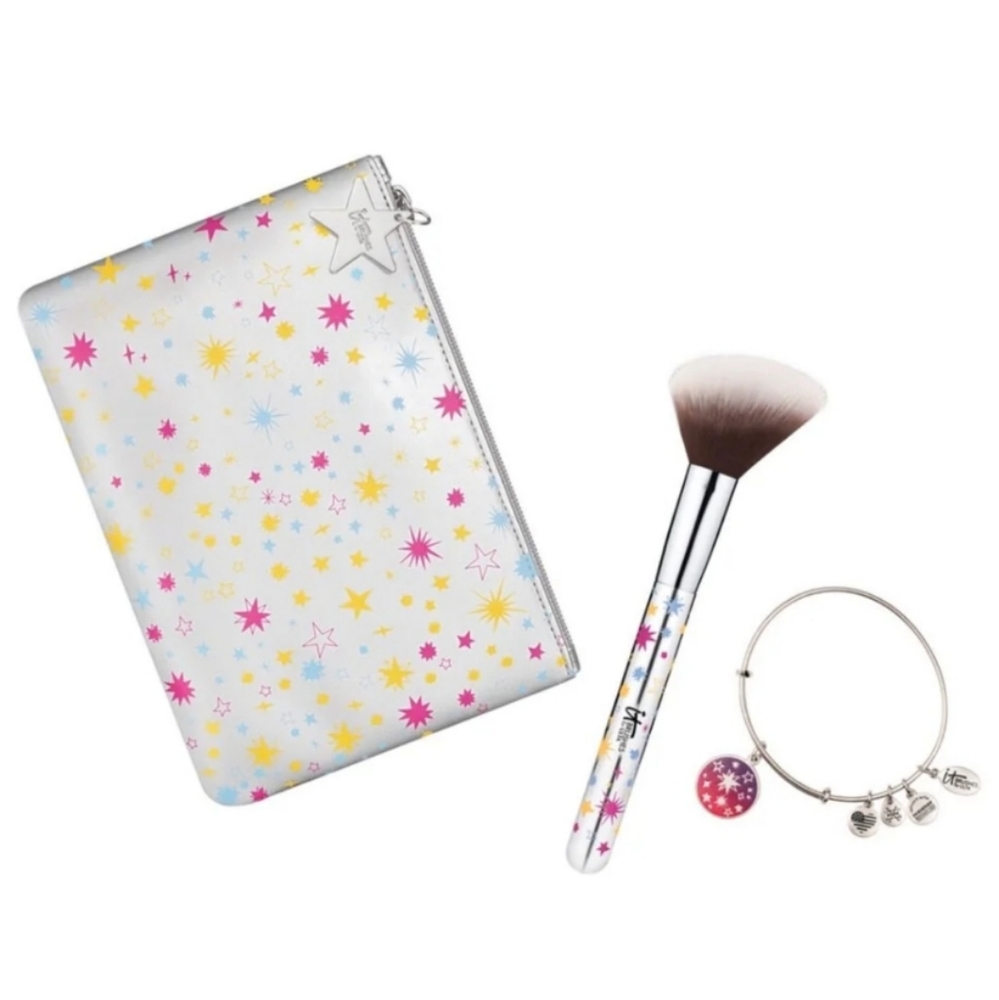 NEW IT Brush + Alex & Ani Cosmic Connection Set